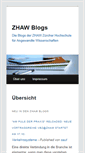 Mobile Screenshot of blog.zhaw.ch